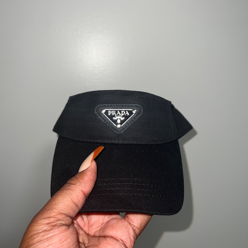 Prada sun visor hat